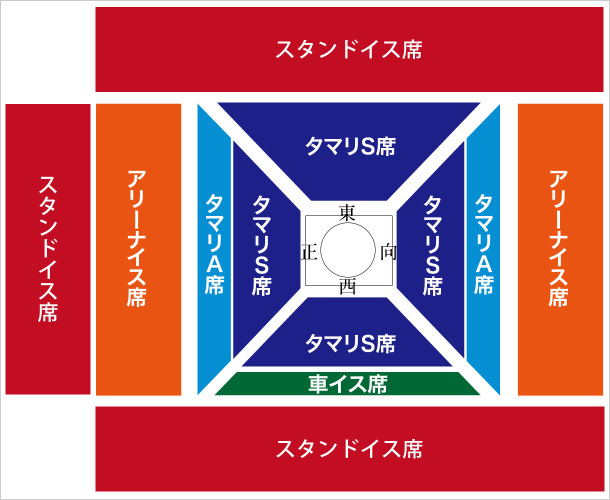 大相撲冬巡業　東大阪場所　たまりＳ席 弁当&記念座布団付き 公式】大相撲 東大阪場所 令和七年 冬巡業